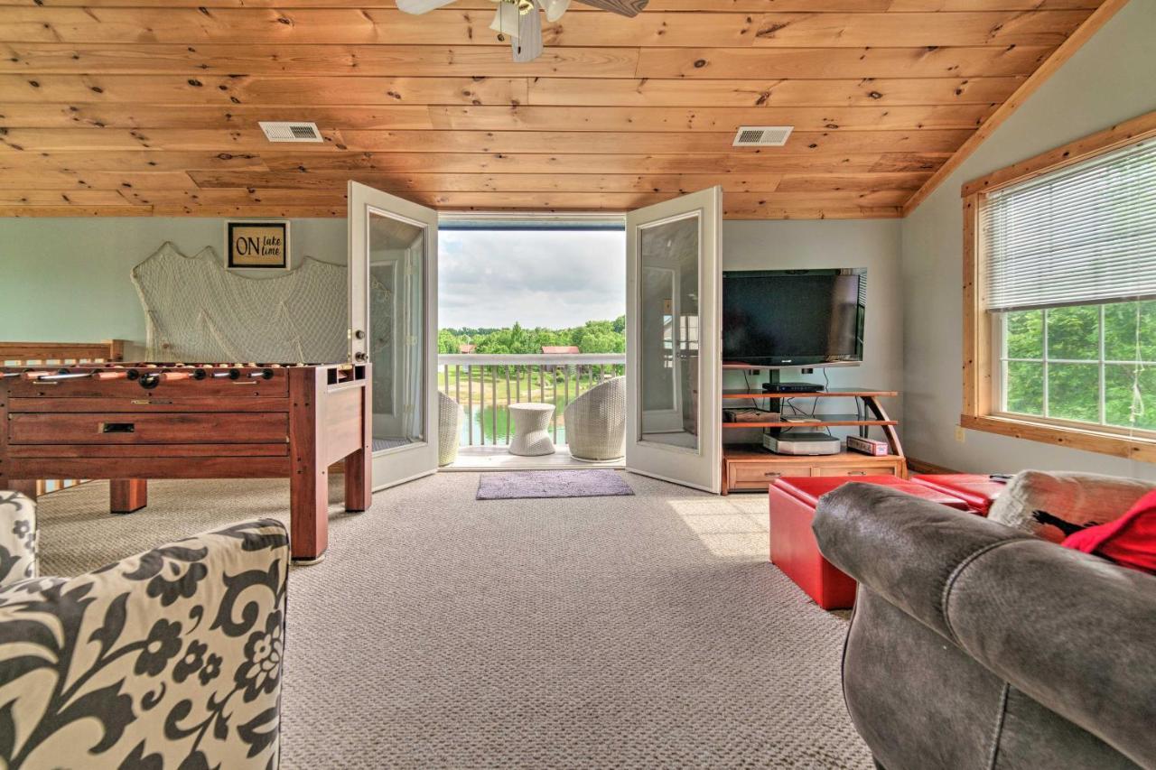 Sevierville Lake House With Deck And Foosball Table! 外观 照片